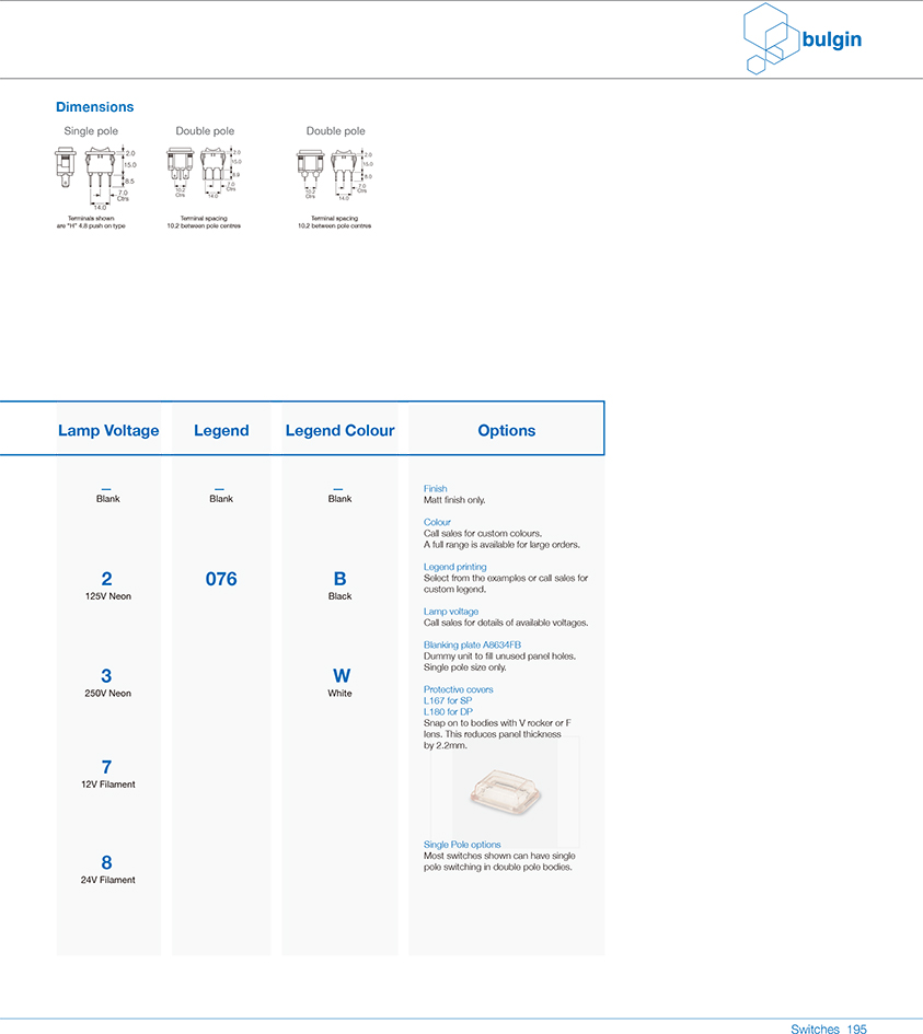 8670翹板開(kāi)關(guān)系列功能 8670翹板開(kāi)關(guān)系列功能