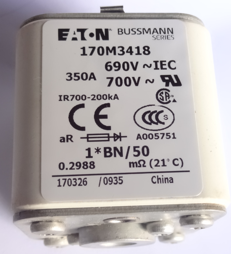電力熔斷器 保險(xiǎn)絲 170M3418 電力熔斷器 保險(xiǎn)絲 170M3418